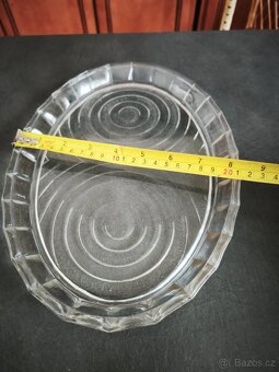 Skleněný tác. - 3