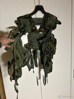 Vojenská/airsoftová vesta - 3