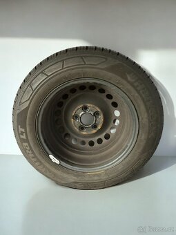 Plechová sada VW 5x120 r16 + letní 205/65r16C - 3