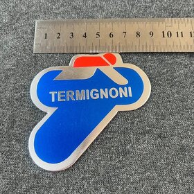 Kovová samolepka na výfuk Termignoni - 3