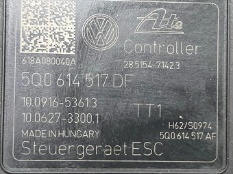 Řídící jednotka ABS 5Q0614517DE Škoda Octavia 3 FL r.v. 2019 - 3