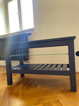 Lavice/botník IKEA HEMNES - 3