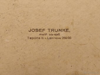 Obraz Josef Trunke, Vysoké Tatry olejomalba 40x54 - 3