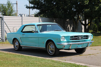 1965 Ford Mustang Coupe, 289 V8, automat, velmi pěkný - 3