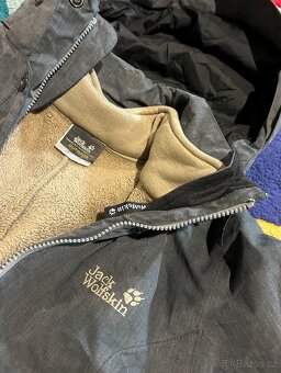 JACK WOLFSKIN-TEXAPORE  OUTDOOR BUNDA ZIMNÍ-3 V 1 - 3