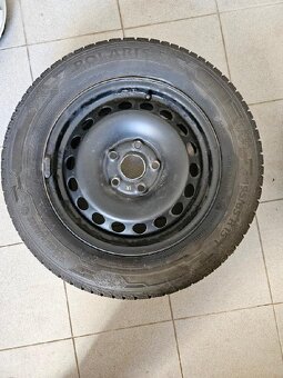 Zim.kola- Barum 195/65 R15 plech.disk 6Jx15 ET 47 + poklice - 3