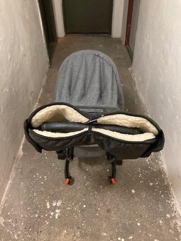 Dětské Kovové Sáňky 3v1 s fusákem + rukávníky - 3