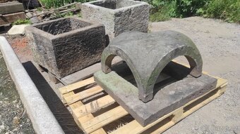 Starý kamenný komín, pískovcový komín - 3