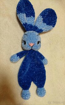 Ručně háčkovaný plyšák - králík (malý) - 3