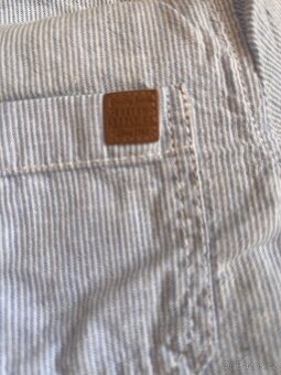 Modrá košile s proužkem vel. 110 - 3