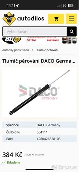 Tlumič pérování - 3