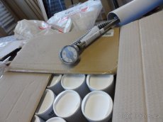 Koupelnový radiator antracit  prohlý - 3