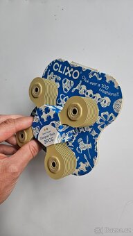 CLIXO - magnetická stavebnice 9 dílů (nová) - 3