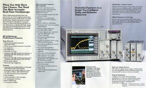 Osciloskop HP 54720A + moduly, sonda 2.5GHz - 3