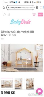 Detsky psaci stul domecek - 3