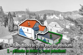 Prodej činžovní domy, 240 m2 - Cvikov I, ev.č. 01110 - 3