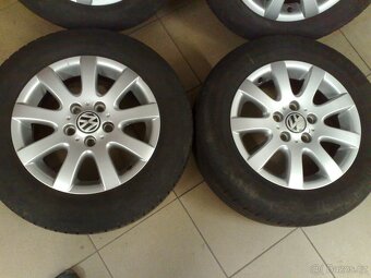 alu kola 5x112 r15 original vw 195/65/15 - 3