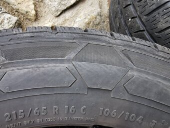 4ks ocel.disků včetně pneu a poklic - 3