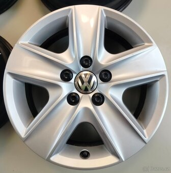 Ocelové strukturované disky Volkswagen 16" + poklice VW 16 - 3