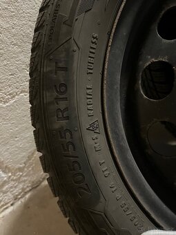 Zimní pneu 205/55 R16 + disky 6Jx16H2 ET50 - 3