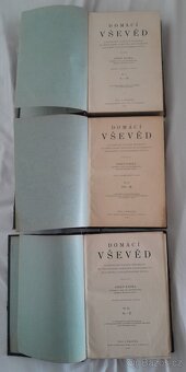 Domácí vševěd 3 knihy z roku 1925 - 3