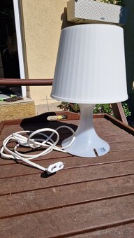 Stolní lampa bílá - 3