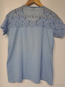 Dámské halenky 2 ks s krajkou vel. XL, zn. ElleNor - 3