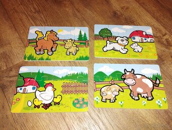 Puzzle Moje první zvířátka od teddies - 3