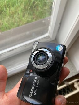 OLYMPUS mju ZOOM 105 - plně funkční + baterie,poutko - 3