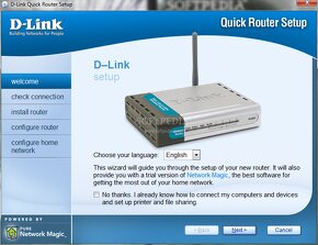 Wifi router D-link DI-524 - 3