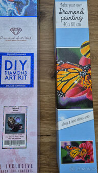 2x diamantové malování + kufřík - 3