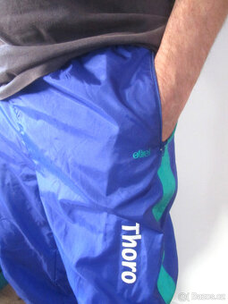 Vintage 90s pánské šusťákové kalhoty - 3