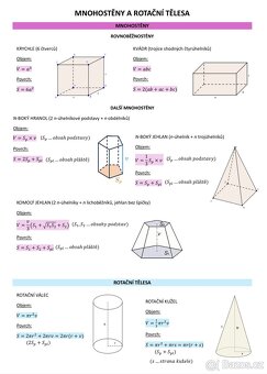 Maturitní otázky matematika - 3