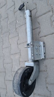 Kolečko opěrné KNOTT TK57 s otočnou přírubou - 3