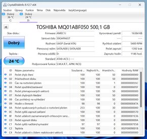 2,5" HDD Toshiba MQ01ABF050 500GB - 3
