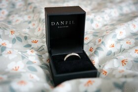 Zlatý prsten Danfil Diamond 1617 z bílého zlata s briliantem - 3
