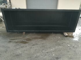 Obdélníková sklolaminátová nádoba 120x360cm - 3