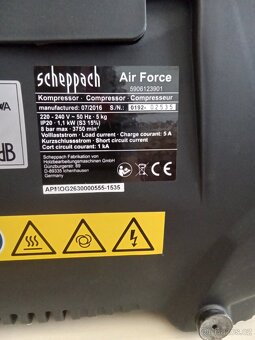 Kompresor Scheppach Air Force - 3
