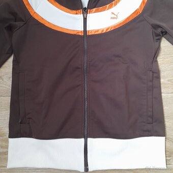HNĚDÁ MIKINA PUMA XL - 3