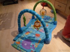 Hrací deka Fisher price s hrazdičkou - 3