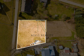 Prodej, pozemek s možností výstavby RD, 1117 m², Bystřice na - 3