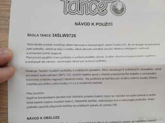 Dětská taneční podložka - 3