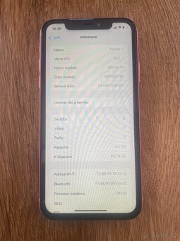 iPhone XR 64GB Coral – 98 % baterie – bez Face ID - 3