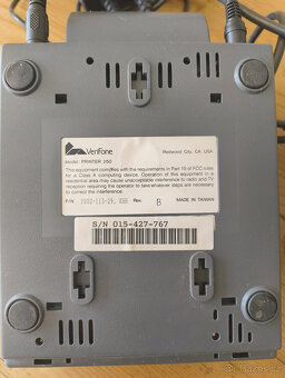 Retro platební terminál VeriFone Omni Tranz 395 (USA) - 3