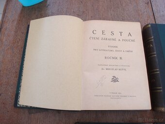 Svázaný časopis cesta - 1921-1926 - Ročníky 3 - 8 - 3