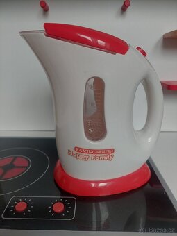 Dětská dřevěná kuchyňka + velké příslušenství - 3