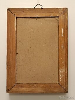 Obraz, Loďky u skal, olej 35x25 - 3