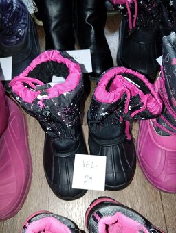 dětské boty zimní vel.29-33 3+1zdarma - 3