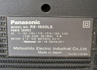 PANASONIC RX-1650LS - 3