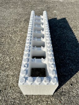 Polystyrenové bloky pro stavbu garážových bazénů 120x25x25cm - 3